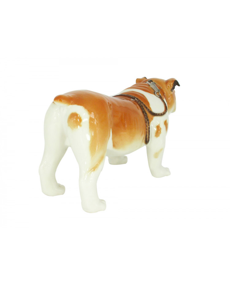 english bulldog porcelain